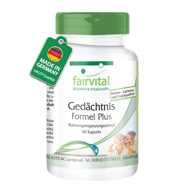 Memory Formula Plus - 60 Capsules